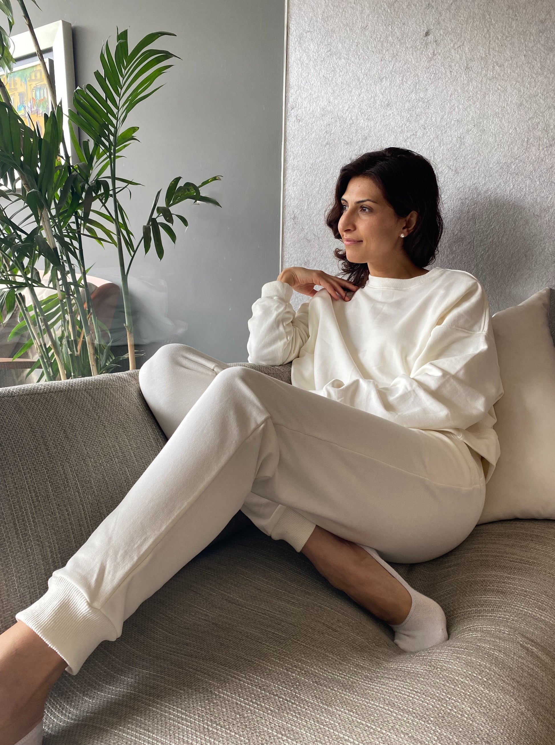 Comfortable Homewear for women in off white color