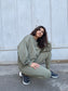 Comfortable Homewear for women in olive green color 