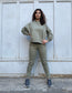 Comfortable Homewear for women in olive green color 